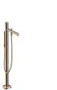 AXOR-HG-AXOR-Uno-Einhebel-Wannenmischer-bodenstehend-mit-Zerogriff-Polished-Red-Gold-45416300 gallery number 1